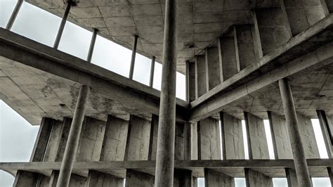 le corbusier concrete structures.